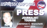 U. S Press Corps Journalist, International Tourism